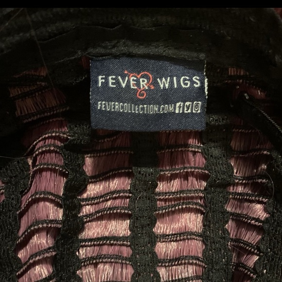 26” Muave Synthetic Wavy Dark Roots Fever Khloe Wig - Picture 8 of 11